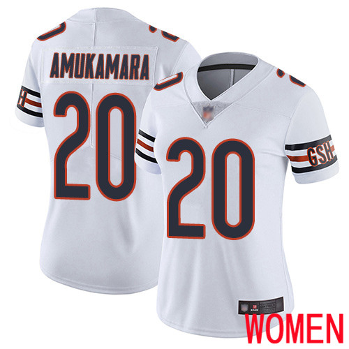 Chicago Bears Limited White Women Prince Amukamara Road Jersey NFL Football #20 Vapor Untouchable->youth nfl jersey->Youth Jersey